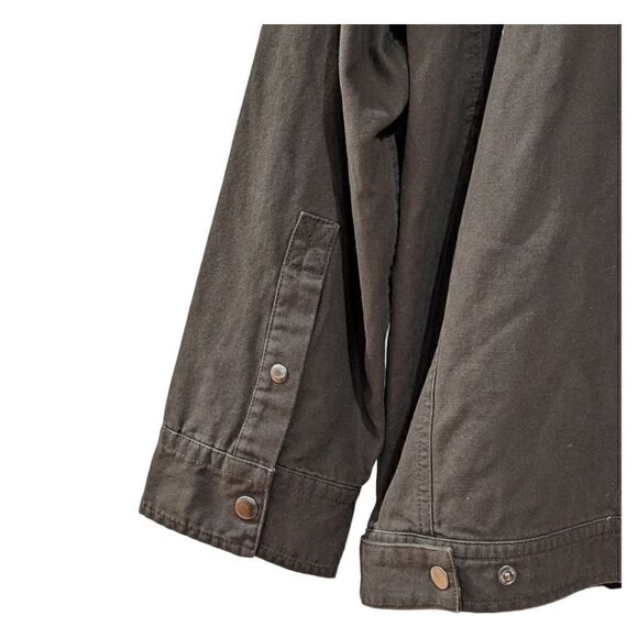 NWT ALESBURY Cotton Canvas Arlo Work Jacket Olive Size XXL - Picture 7 of 12